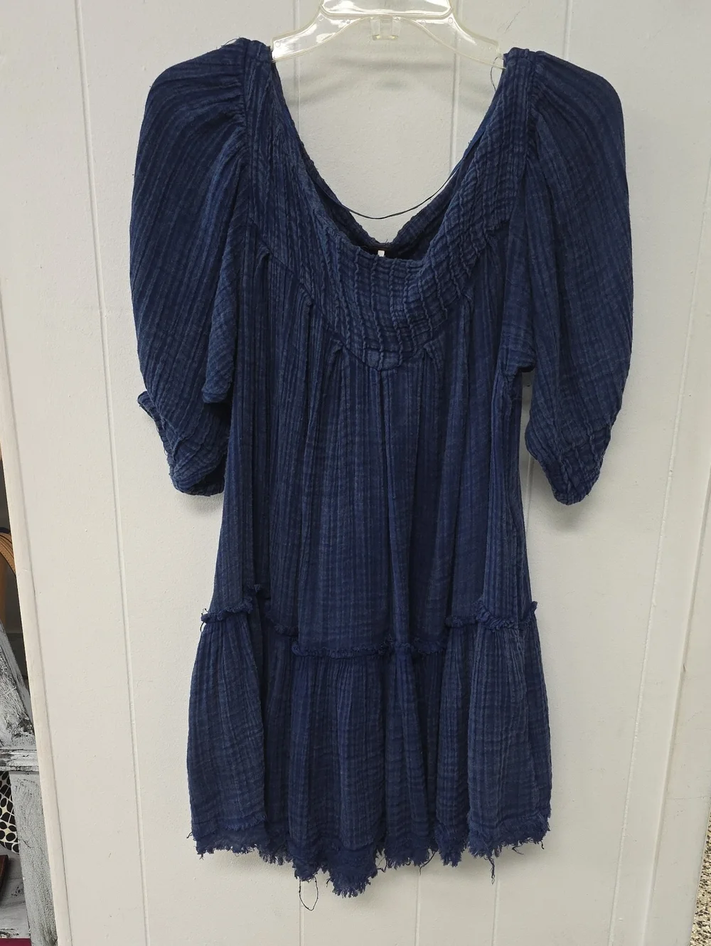 Free People Dress Sz Xs Boho Oversized Fit